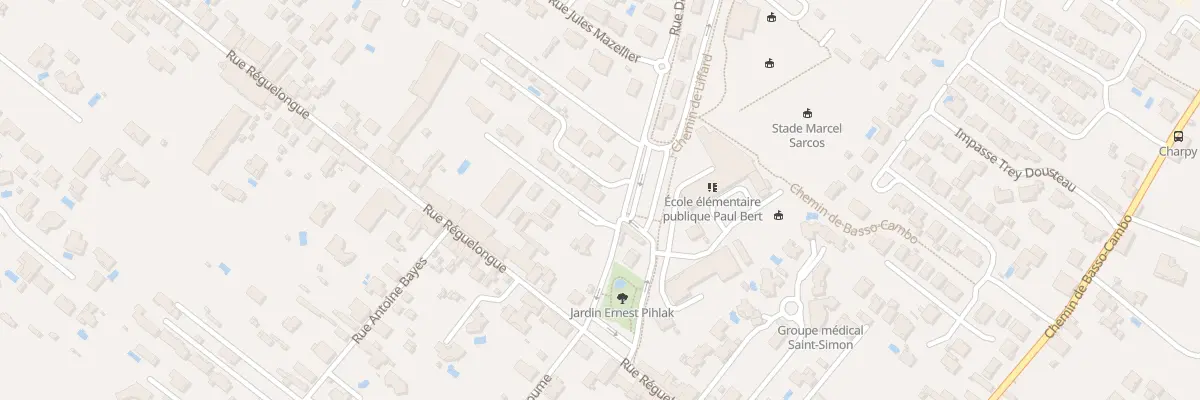 Plan du 19 Rue Darboussier à Toulouse