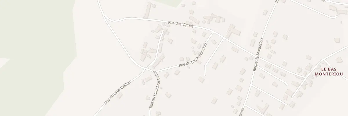 Plan du 10 Rue du Bas Monteriou à Saint-Romain-sur-Cher