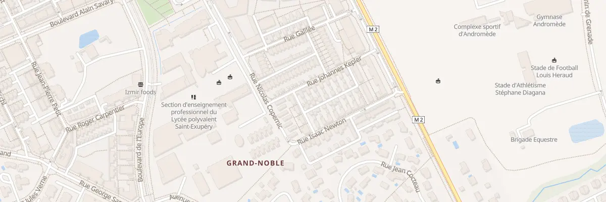 Plan du 4 Rue Johannes Kepler à Blagnac