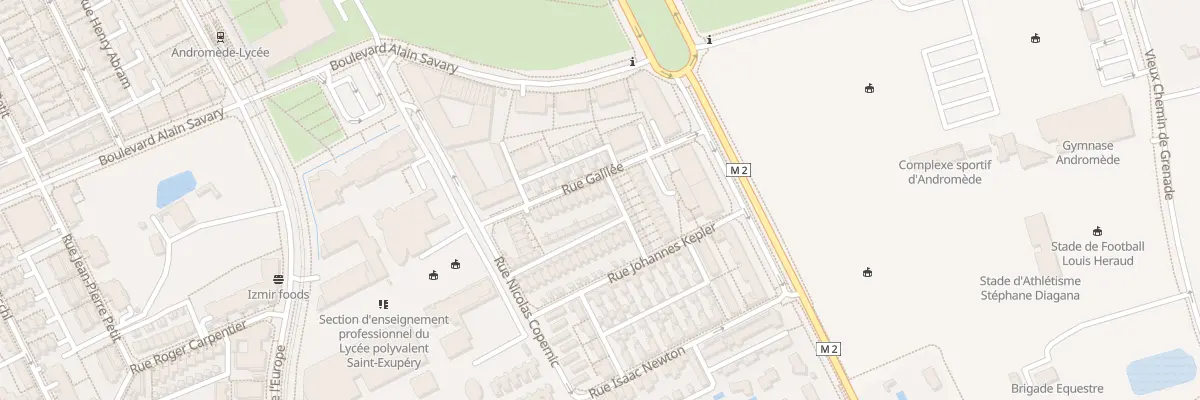 Plan du 18 Rue Galilée à Blagnac