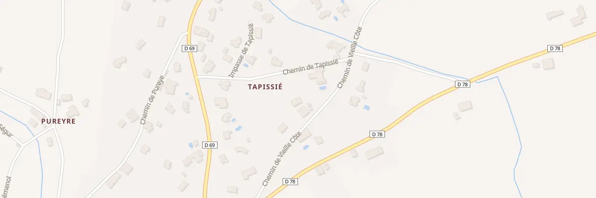 Plan du 165 Che de Vieille-côte à Lamothe-Capdeville