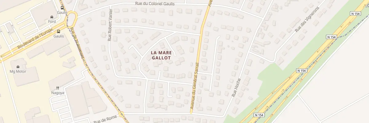 Plan du 7 Rue Max Hurel à Dreux