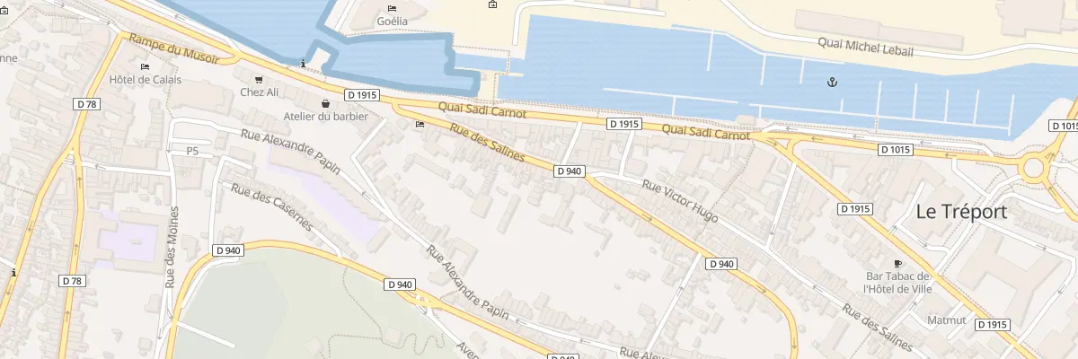Plan du 48B Rue du Docteur Pépin au Tréport
