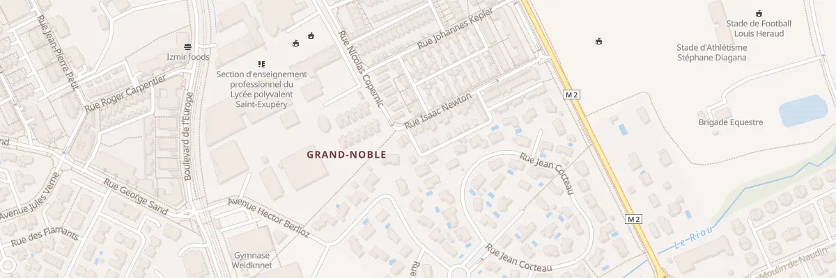 Plan du 6 Rue Isaac Newton à Blagnac
