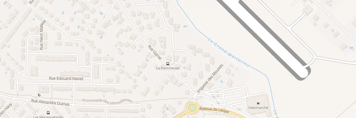 Plan du 36 Rue Léon Blum à Montauban