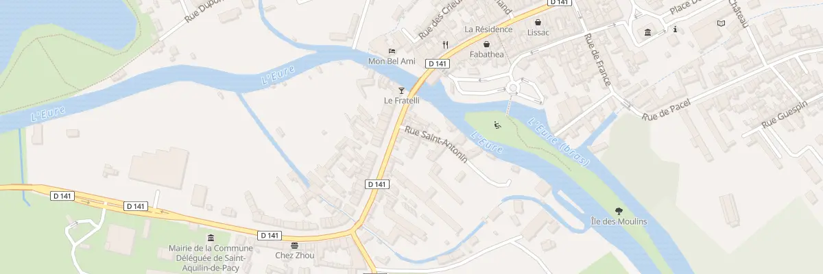 Plan du 2 Rue Saint-antonin à Pacy-sur-Eure