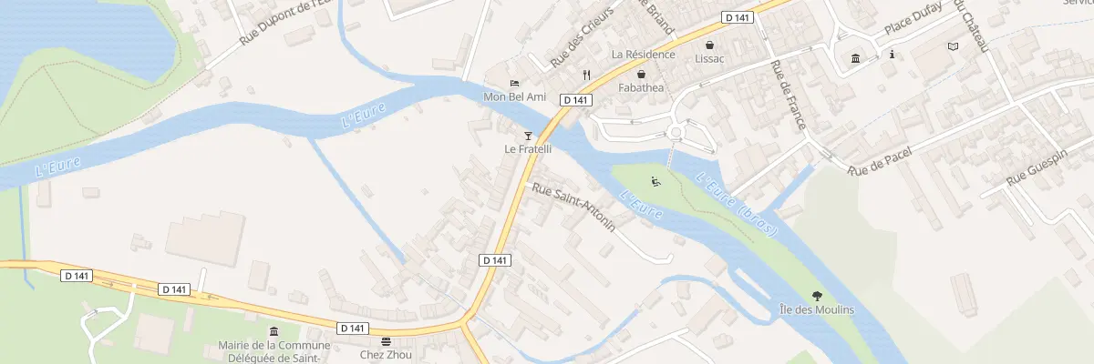 Plan du 7 Rue Marcel Moisson à Pacy-sur-Eure