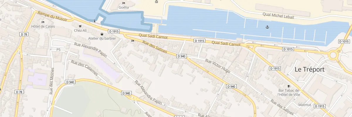 Plan du 52 Rue du Docteur Pépin au Tréport