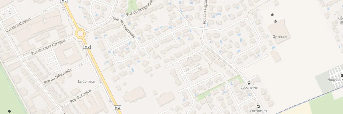 Plan du 14 Rue des Abeilles à Beauzelle