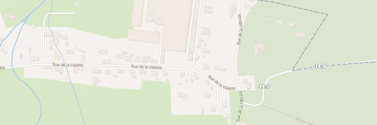 Plan du 45 Rue de la Valette à Perriers-sur-Andelle