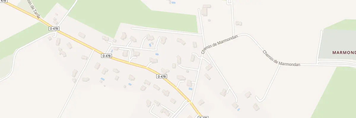 Plan du 95 Che de Marmondan à Fronton