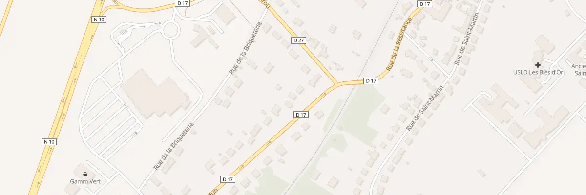 Plan du 4 Rue de Châteaudun à Bonneval