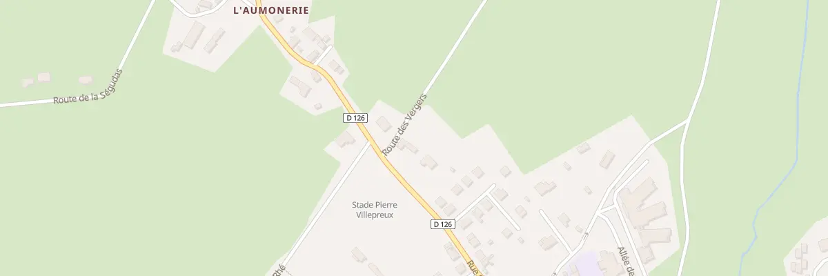 Plan du 10 Rte des Vergers à Arnac-Pompadour