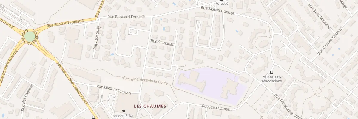 Plan du 8 Rue Stendhal à Montauban