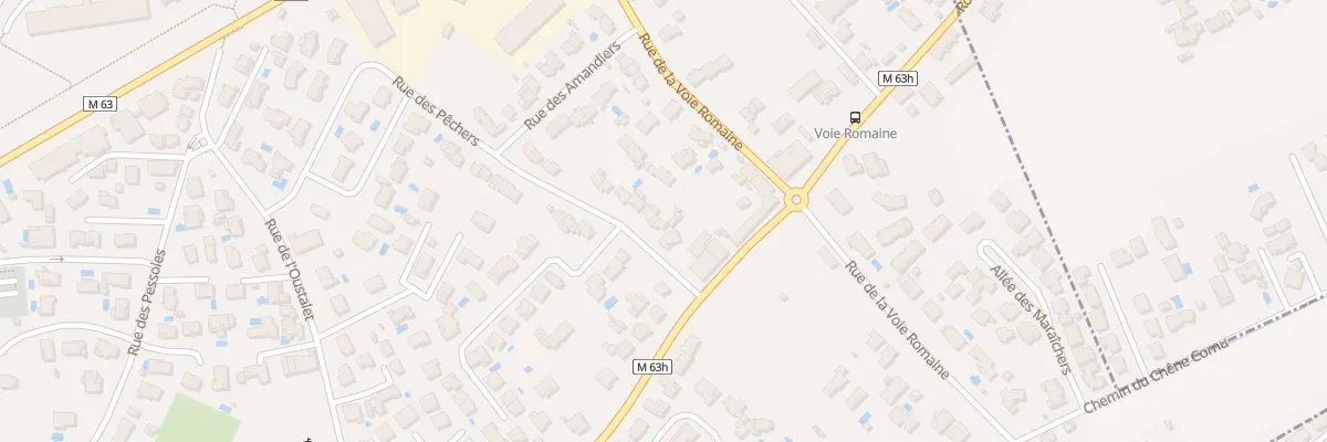 Plan du 2 Rue des Pêchers à Gagnac-sur-Garonne