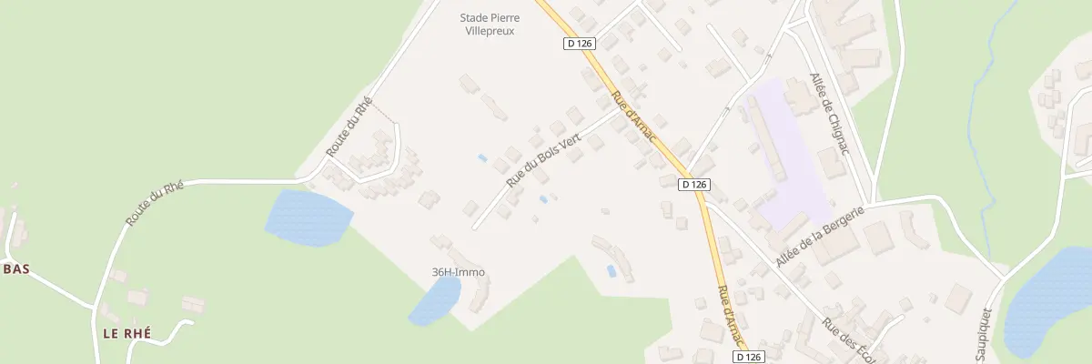 Plan du 7 Rue du Bois Vert à Arnac-Pompadour