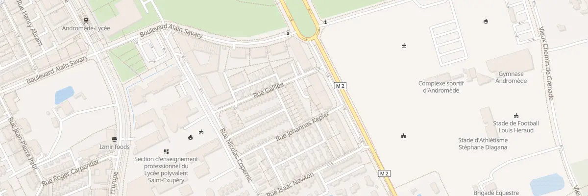 Plan du 28 Rue Galilée à Blagnac