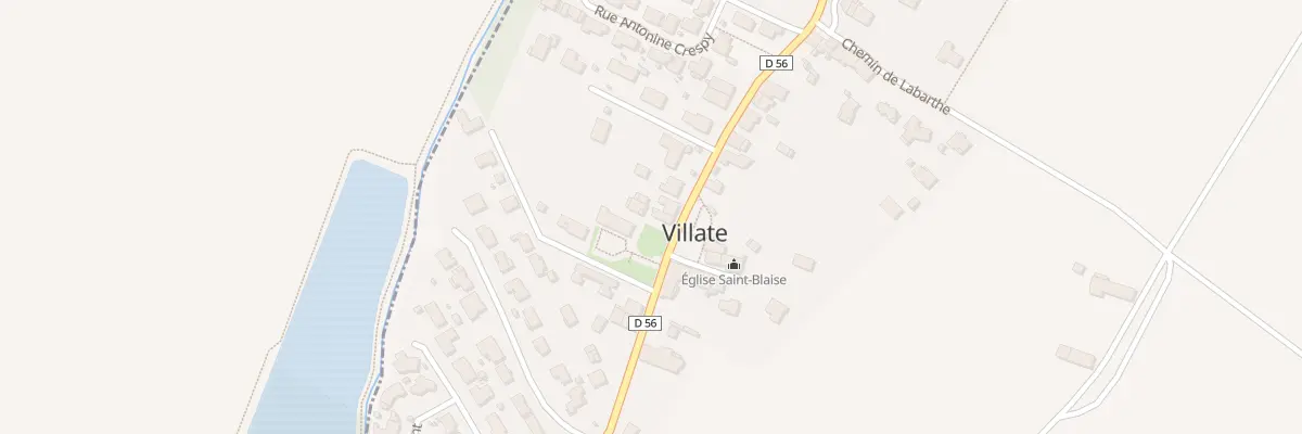 Plan du 17 Rue des Tisserands à Villate