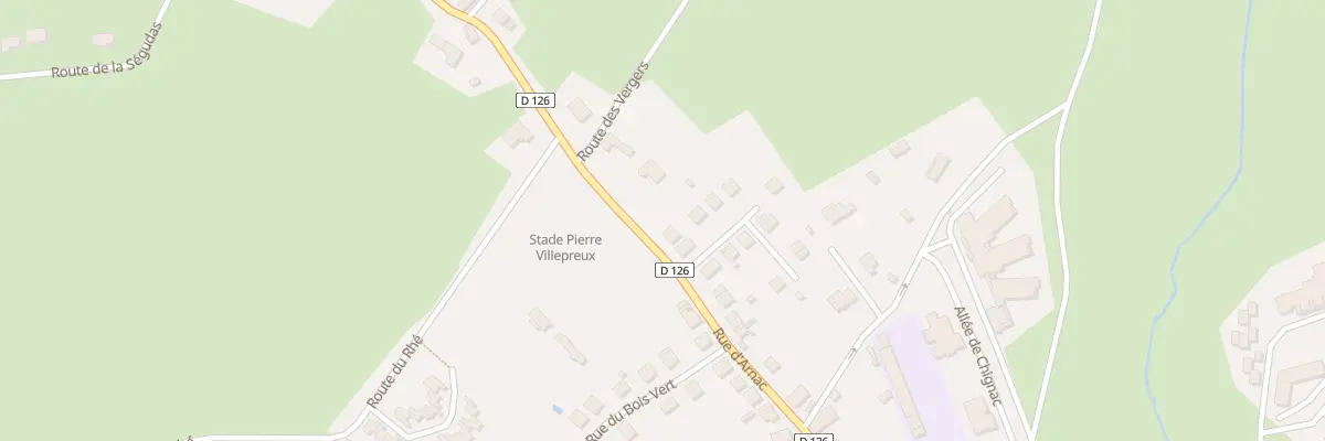 Plan du 3 All des Chardonnerets à Arnac-Pompadour