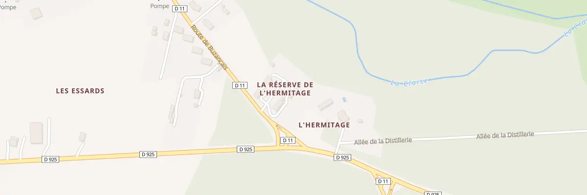 Plan du 4 L’Hermitage à Vendœuvres