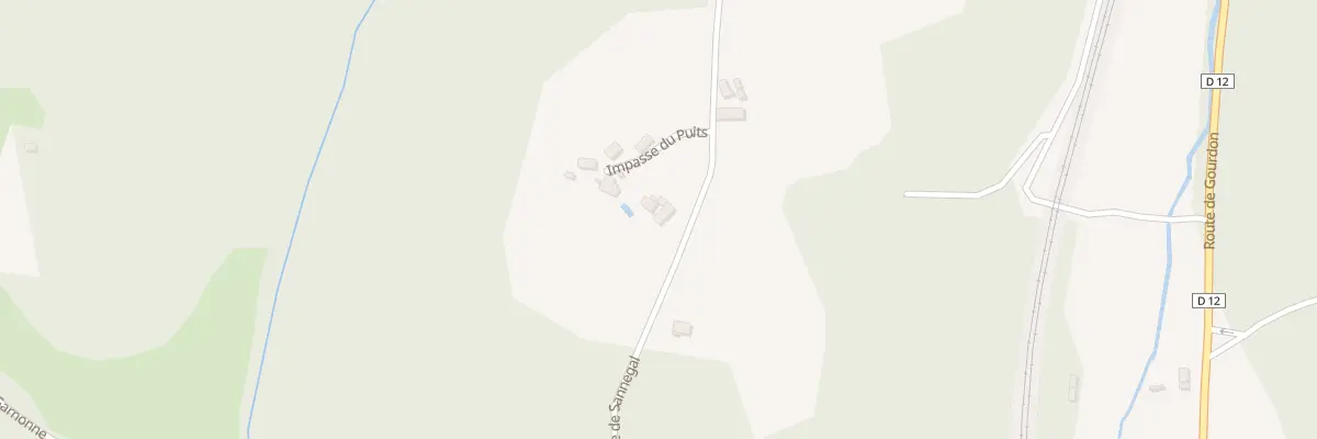 Plan du 5057 Bouscarrat à Saint-Denis-Catus