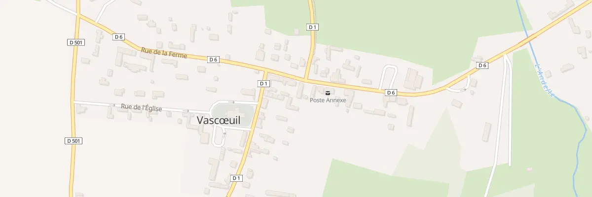 Plan du 10 Rue de la Gare à Vascœuil
