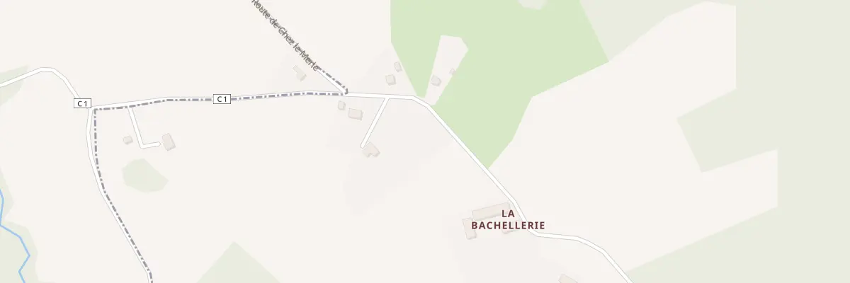 Plan du 9001 La Bachellerie à Saint-Hilaire-Bonneval