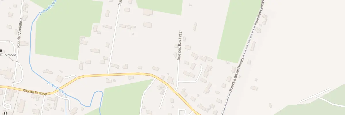 Plan du 1 Rue des Bas Pres à Perriers-sur-Andelle