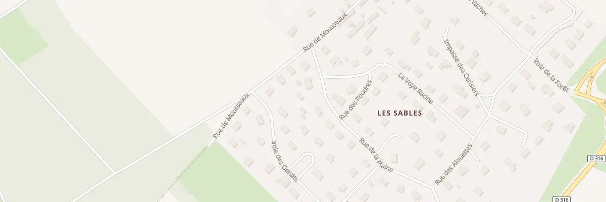 Plan du 4 Rue de la Plaine à Bouafles