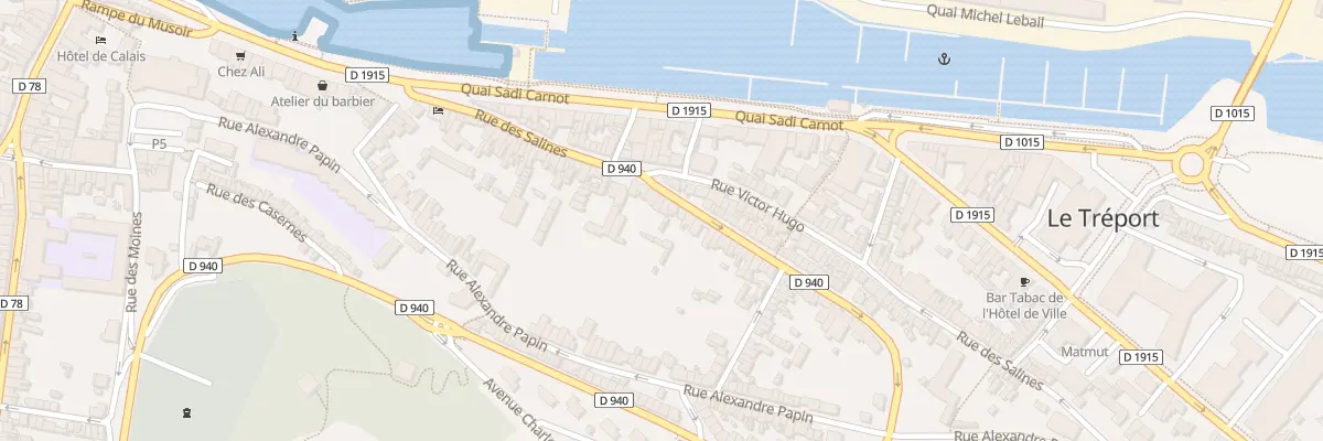 Plan du 66 Rue du Docteur Pépin au Tréport