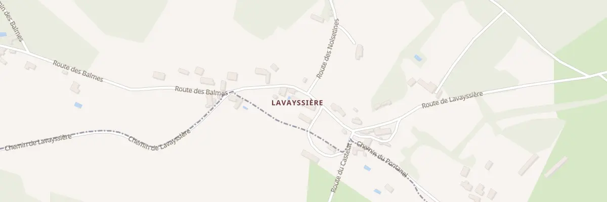 Plan du 5042 Lavayssiere à Anglars-Nozac
