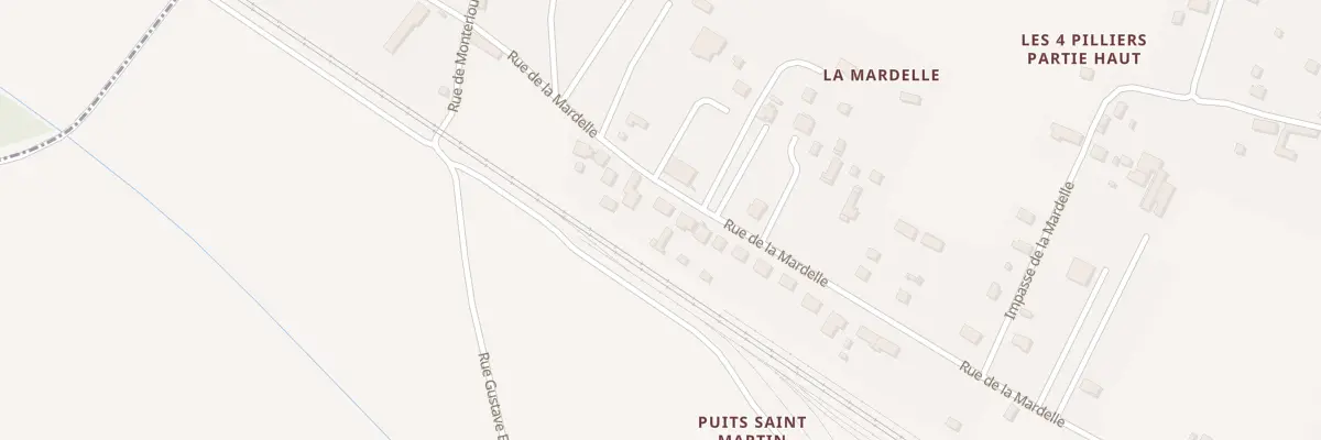 Plan du 63 Rue de la Mardelle à Noyers-sur-Cher