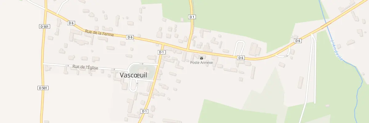 Plan du 12 Rue de la Gare à Vascœuil