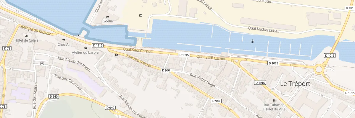 Plan du 15 Quai Sadi Carnot au Tréport
