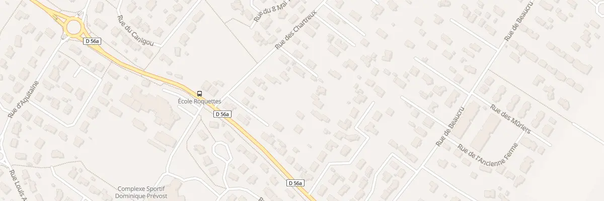 Plan du 16 Rue des Chartreux à Roquettes