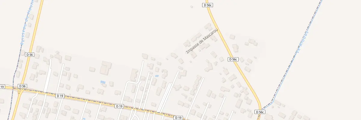Plan du 3 Imp de Mascarou à Villate