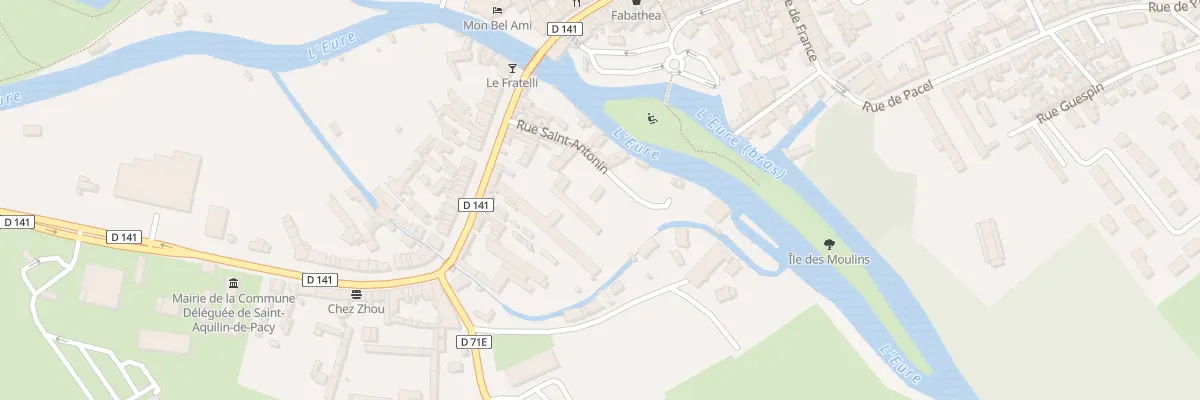 Plan du 14 Rue Saint-antonin à Pacy-sur-Eure