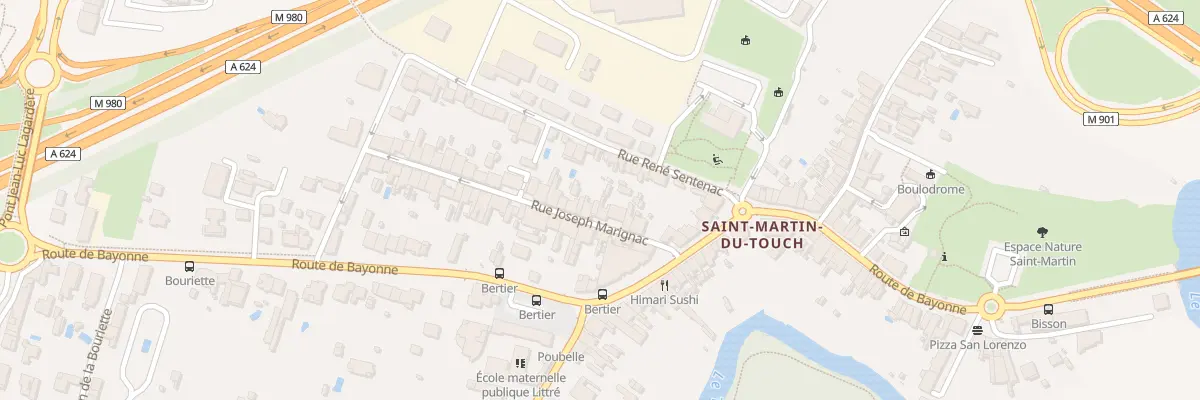 Plan du 18 Rue Joseph Marignac à Toulouse