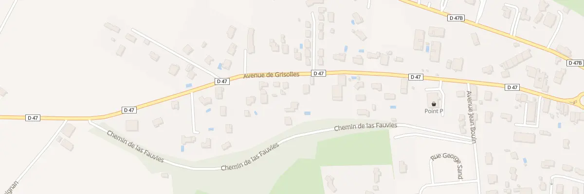 Plan du 565 Av de Grisolles à Fronton