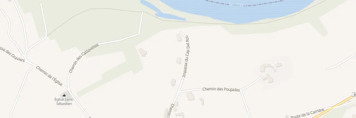 Plan du 5487 Caillavettes à Pradines