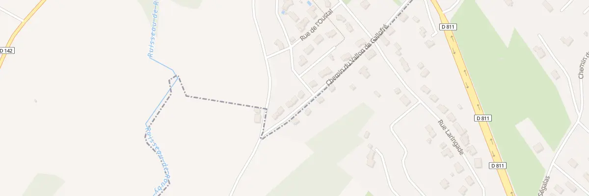 Plan du 18 Chem Vallon de Gallofre à Espère