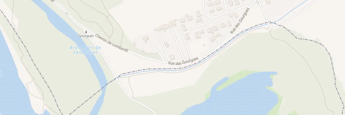 Plan du 42T Rue des Gourgues à Fenouillet