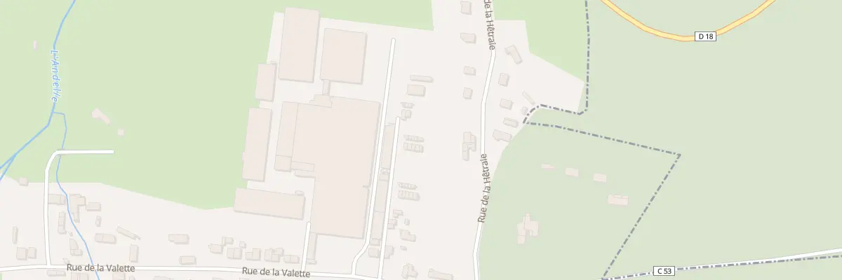 Plan du 27 Rue de la Manufacture à Perriers-sur-Andelle