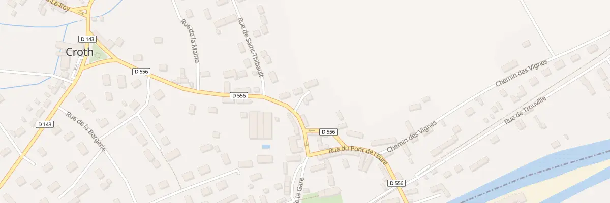 Plan du 4 Imp des Vignes à Croth