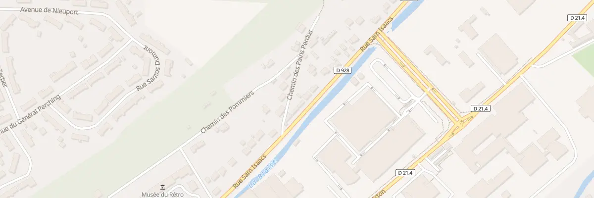 Plan du 12 Rue Sam Isaacs à Dreux