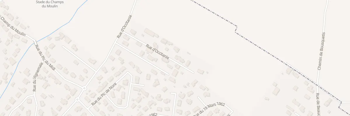 Plan du 38B Rue d’Occitanie à Roquettes