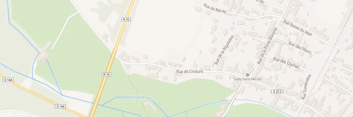 Plan du 20 Rue de Couture à Bonneval