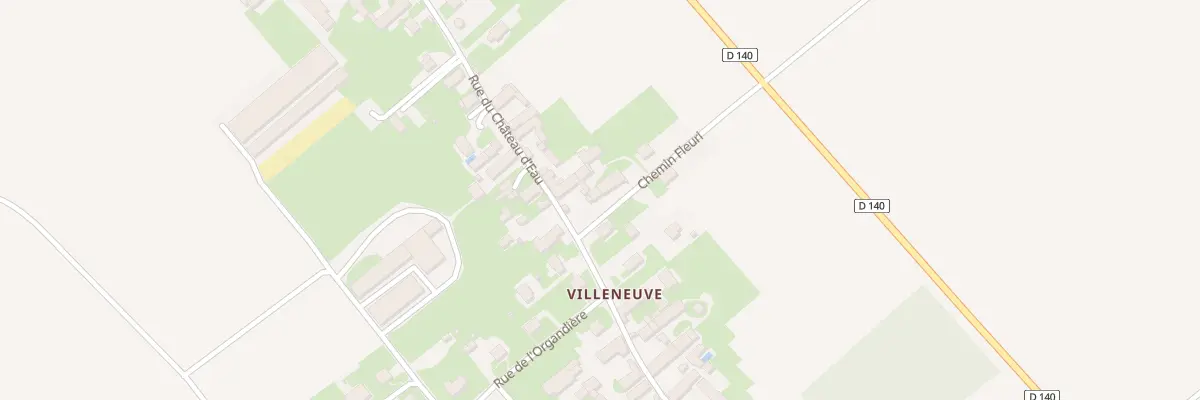 Plan du 2 Che Fleuri à Saint-Denis-sur-Loire