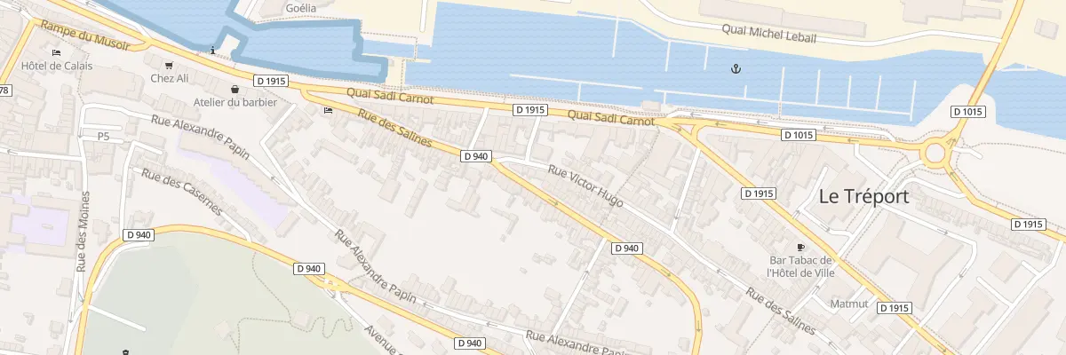 Plan du 6 Rue Victor Hugo au Tréport