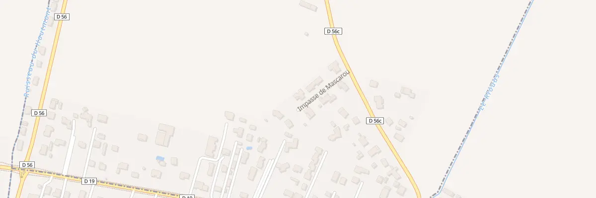 Plan du 5 Imp de Mascarou à Villate